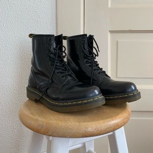 Dr. Martens women’s 8-eyelet combat boots